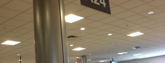 Gate A24 is one of Hartsfield-Jackson International Airport.