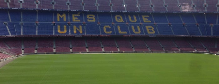 Camp Nou is one of I Love Barcelona.