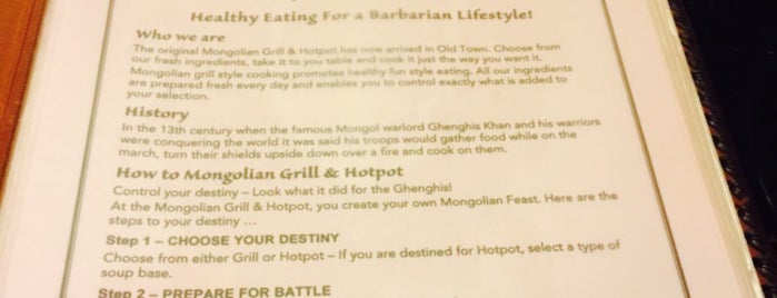 Mongolian Grill Hot Pot is one of Rob'un Kaydettiği Mekanlar.