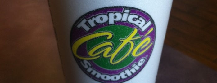 Tropical Smoothie Café is one of Lugares favoritos de Tyler.