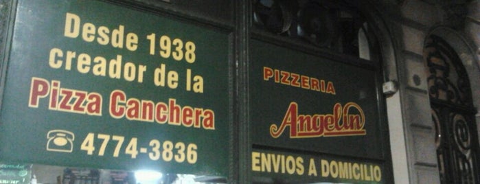 Angelín is one of Las mejores pizzerias de Buenos Aires.