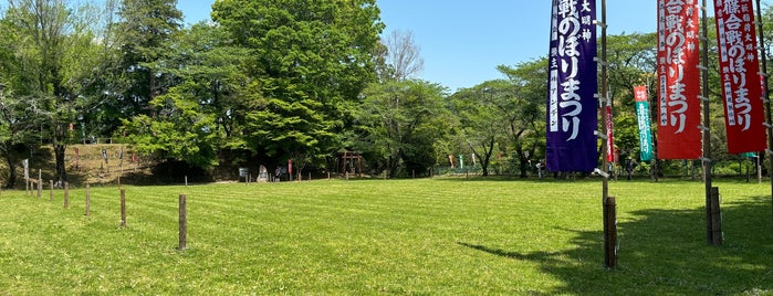 Nagashino Castle Ruins is one of 「どうする家康」ゆかりのスポット.