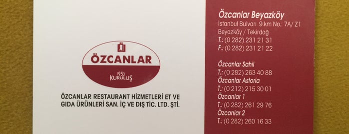 Özcanlar Köfte is one of Lugares favoritos de Faruk.