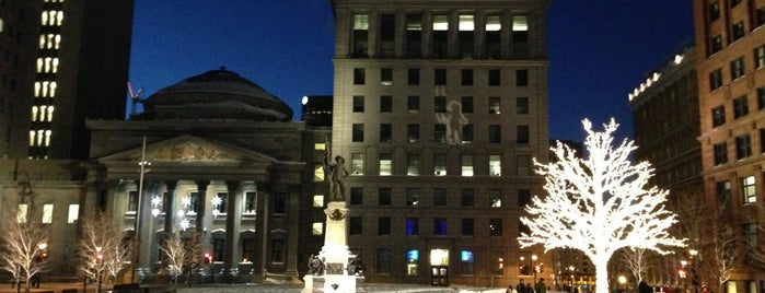 Place d'Armes is one of Montreal.