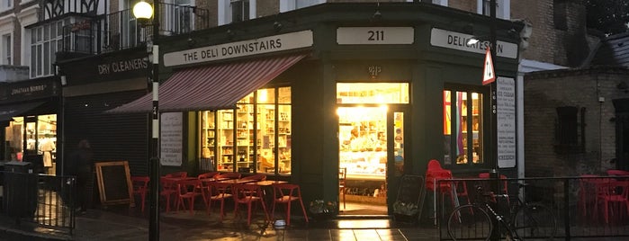 The Deli Downstairs is one of London mornings.