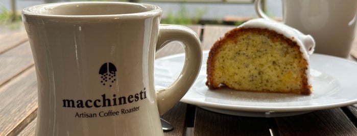 Macchinesti Coffee is one of Third Wave Coffee in Japan.