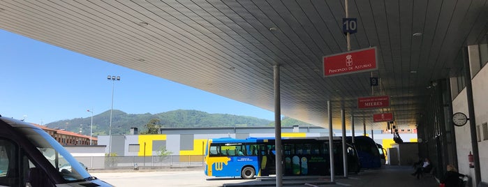 Estación de autobuses de Mieres is one of Asturias.