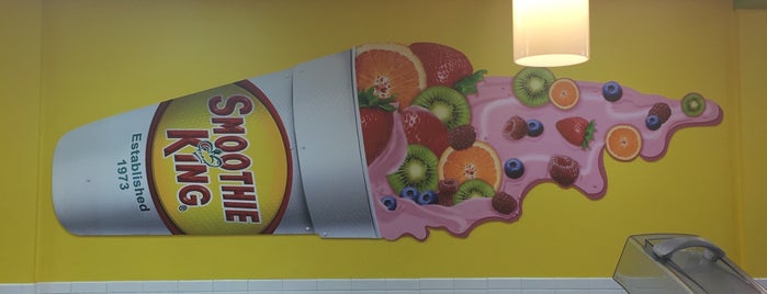 Smoothie King is one of Fat Frankie's Favorites.
