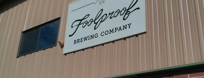 Foolproof Brewing Company is one of New England breweries to visit.