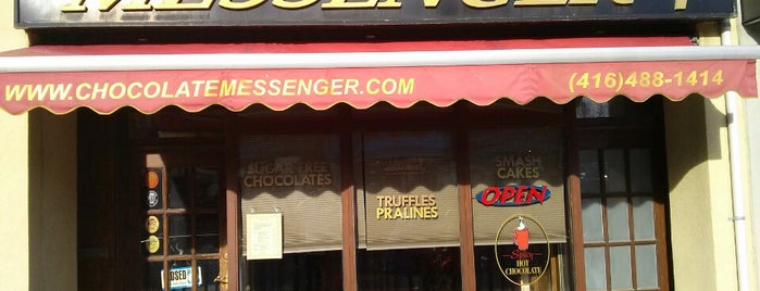The Chocolate Messenger is one of South Bayview, Toronto.