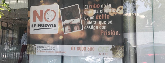 CFE is one of Servicios.