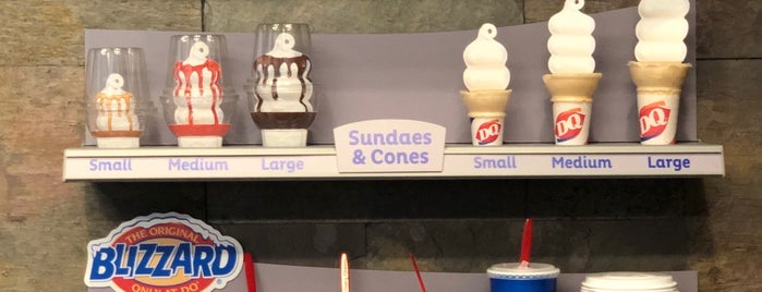 Dairy Queen is one of Lynnes list.