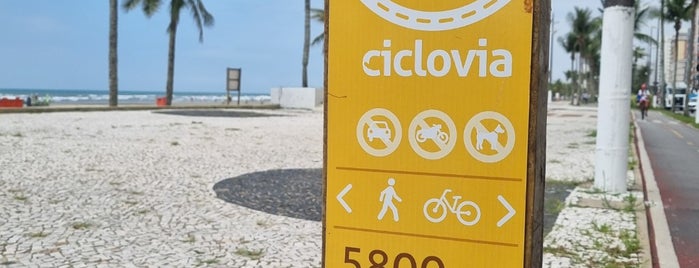 Ciclovia da Praia Grande is one of All-time favorites in Brazil.