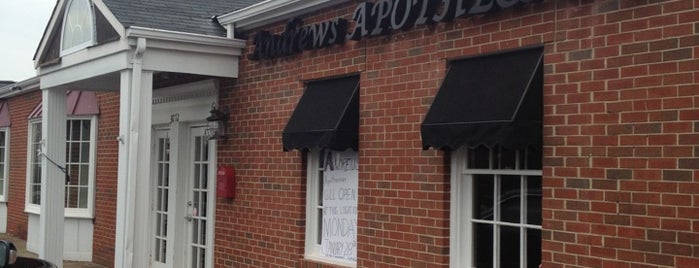 Andrew's Apothecary is one of Freaker USA Stores Appalachian Highlands.