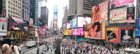 Times Square is one of NYC April 15.