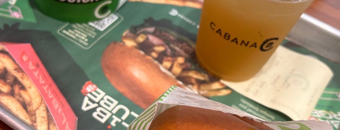 Cabana Burger is one of Hamburguerias.