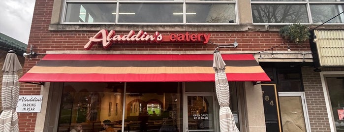 Aladdin's Eatery is one of Akron.