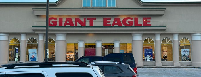 Giant Eagle Supermarket is one of fav places.