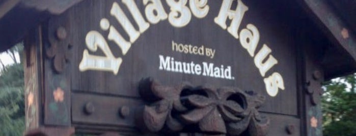 Village Haus Restaurant is one of Stacey and me also.