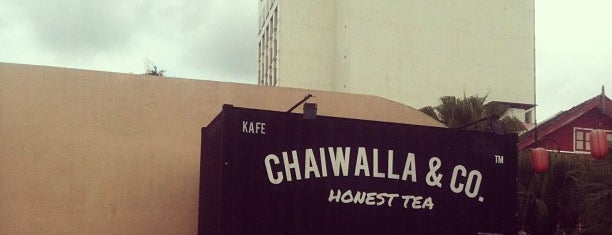 Chaiwalla & Co. Honest Tea is one of JB to do list.