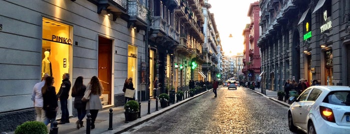 Via dei Mille is one of Shopping naples.