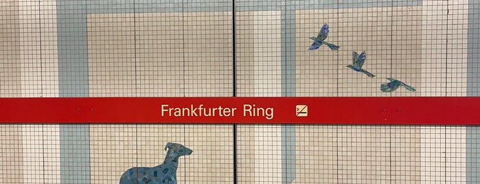 U Frankfurter Ring is one of U-Bahnhöfe München.
