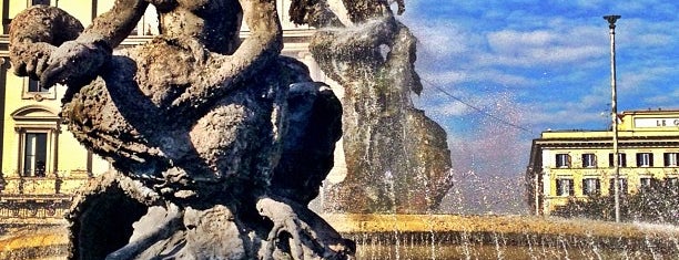 Fontana delle Naiadi is one of Fountains in Rome.