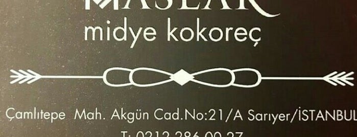 Maslak Midye&Kokoreç is one of Orte, die Bora gefallen.