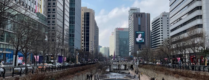 Cheonggyecheon Stream is one of South Korea.