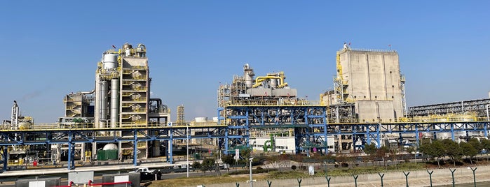 Shanghai Chemical Industry Park is one of 바다 건너.