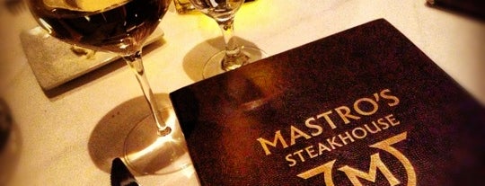 Mastro's Steakhouse is one of Andrew's Foodie Bucket.