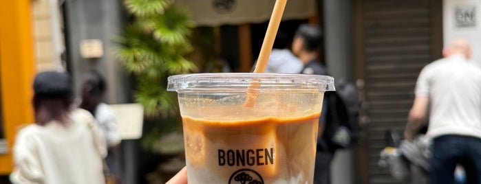 BONGEN COFFEE is one of tokyo cafe.