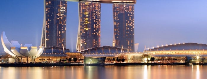Marina Bay Sands Hotel is one of Singapore Best Places.