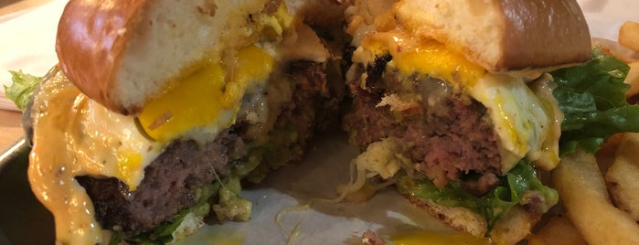 Slater's 50/50 is one of Dallas Burgers.