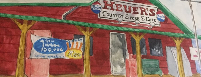 Heuer’s Country Store & Cafe is one of Roadside Approved.