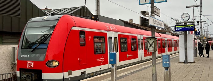 S Wolfratshausen is one of München S-Bahnlinie 7.