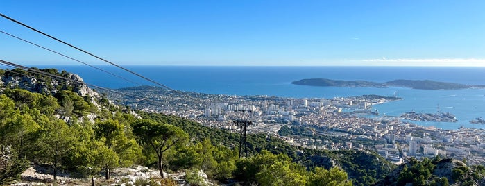Mont Faron is one of Toulon.