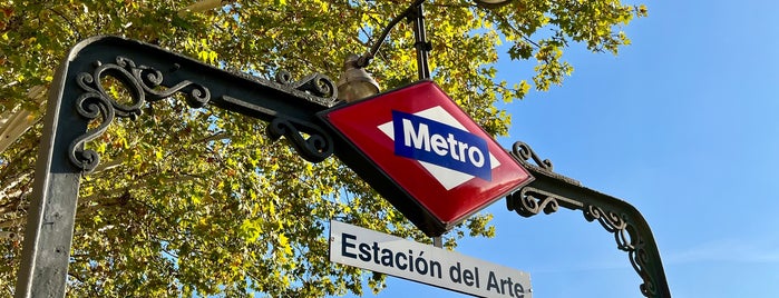 Metro Estación del Arte is one of Madrid.