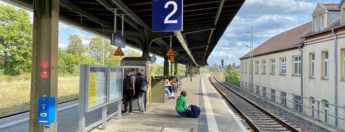 Bahnhof Meißen is one of plutone.