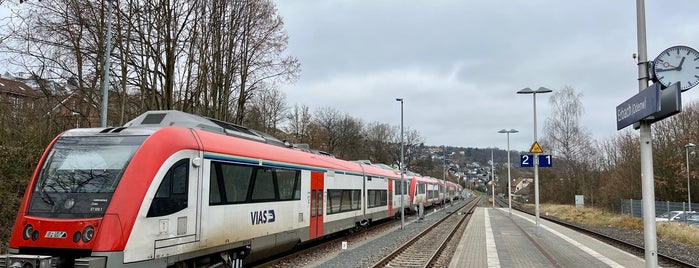 Bahnhof Erbach (Odenwald) is one of Bahnhöfe BM Darmstadt.