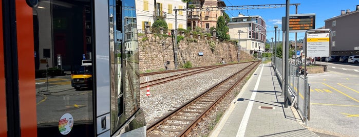 Stazione FLP Ponte Tresa is one of Train Stations 1.