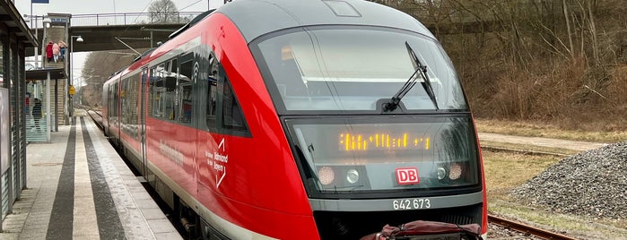 Bahnhof Seckach is one of Bf's Baden (Nord).