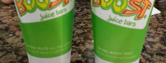 Boost Juice Bars is one of Orte, die Mustafa gefallen.