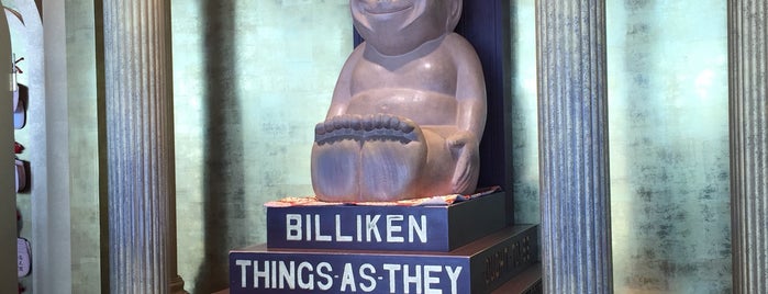 Mr. Billiken is one of to go list Osaka.