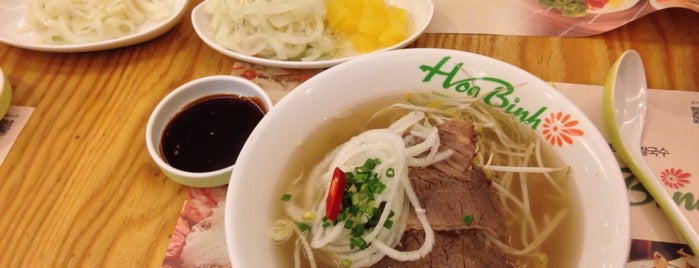 Hoa Binh is one of 맛집.