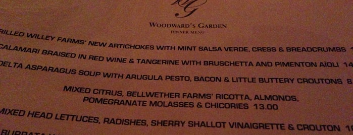 Woodward's Garden is one of Restaurants to nom at.