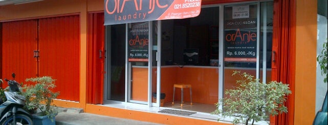 orAnje laundry is one of My places.