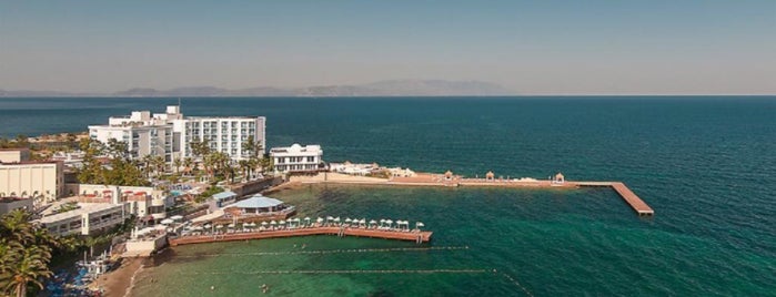 Le Bleu Hotel & Resort is one of Kuşadası.