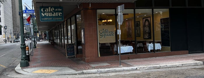 Cafe at the Square is one of New Orleans Restaurants.