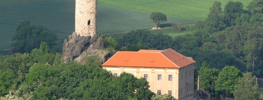 Zřícenina hradu Skalka is one of České Středohoří - země hradů.